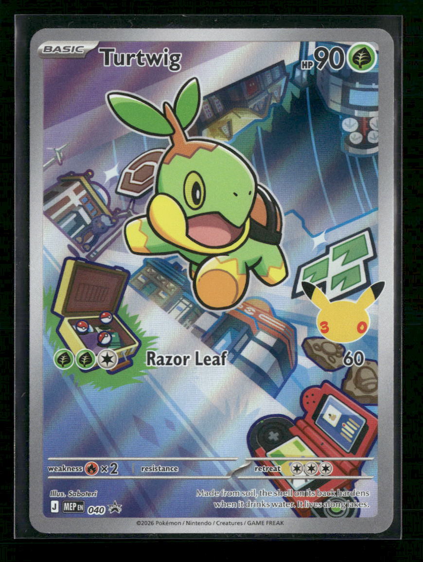 ME: Mega Evolution Promo Turtwig #040