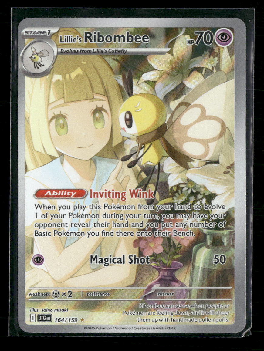SV09: Journey Together Lillie's Ribombee #164/159