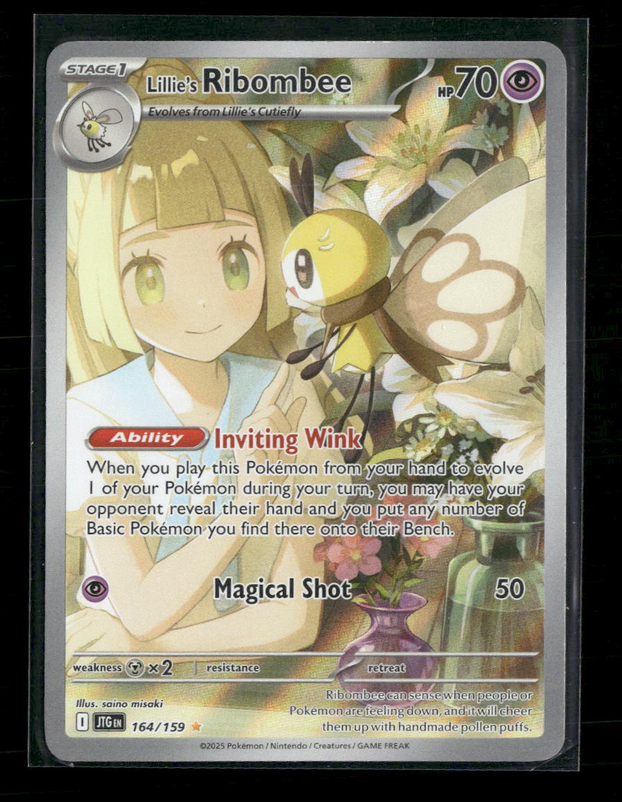 SV09: Journey Together Lillie's Ribombee #164/159