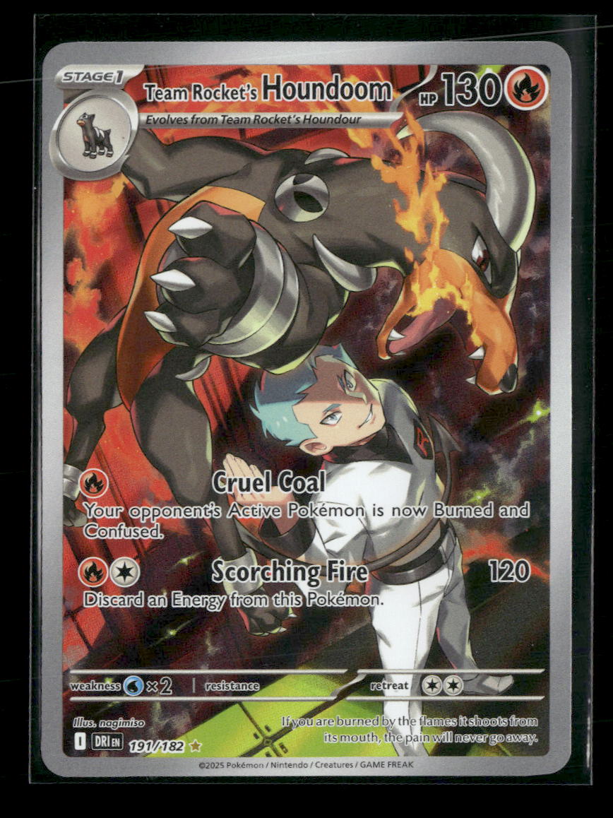 SV10: Destined Rivals Team Rocket's Houndoom #191/182