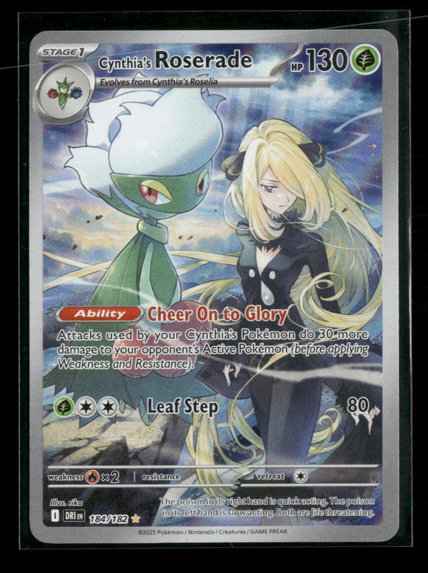 SV10: Destined Rivals Cynthia's Roserade #184/182