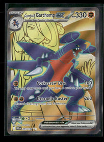 SV10: Destined Rivals Cynthia's Garchomp ex #215/182