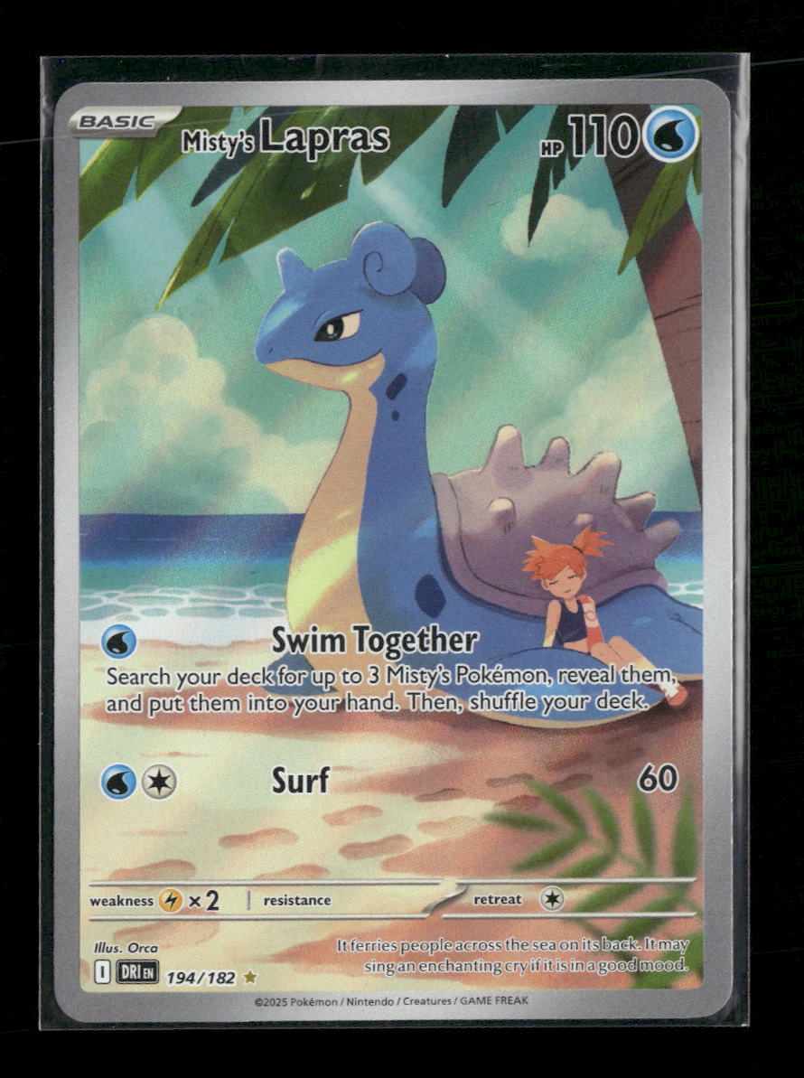 SV10: Destined Rivals Misty's Lapras #194/182