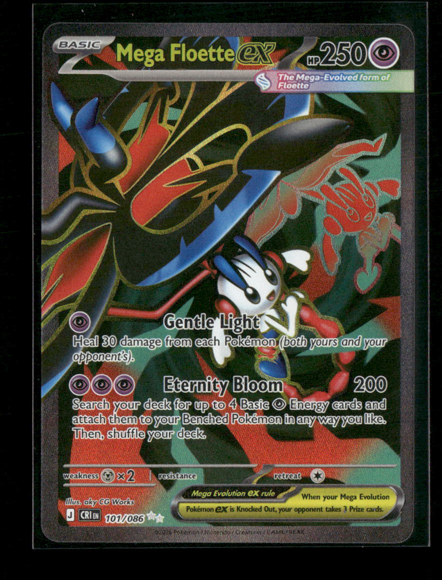 ME04: Chaos Rising Mega Floette ex #101/086