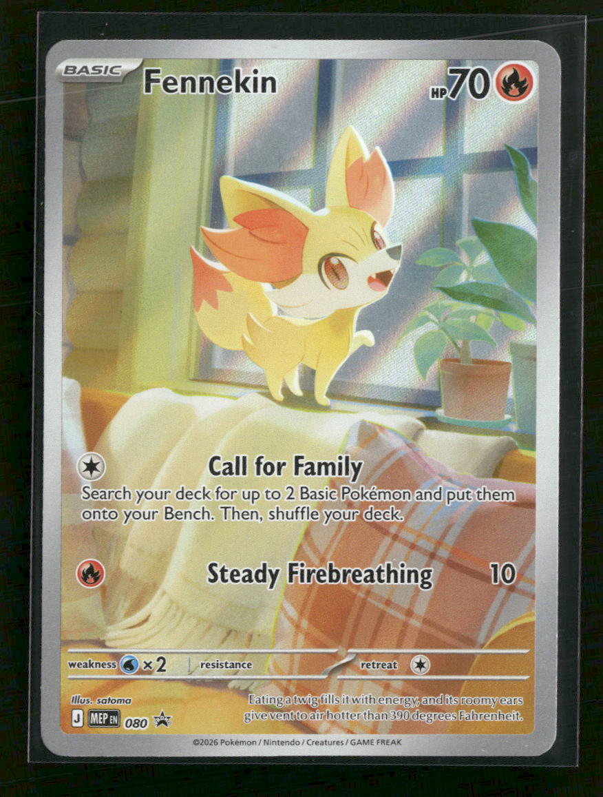 ME: Mega Evolution Promo Fennekin #080