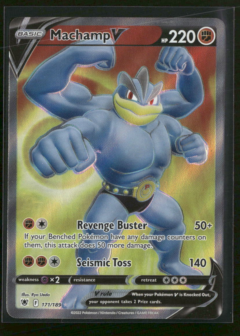 SWSH10: Astral Radiance Machamp V (Full Art) #171/189