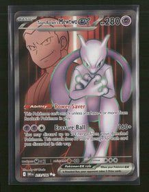 SV10: Destined Rivals Team Rocket's Mewtwo ex #213/182