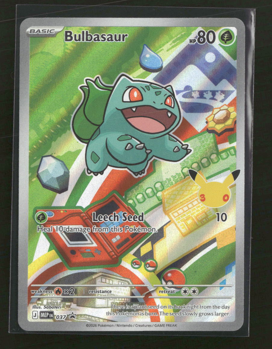 ME: Mega Evolution Promo Bulbasaur #037