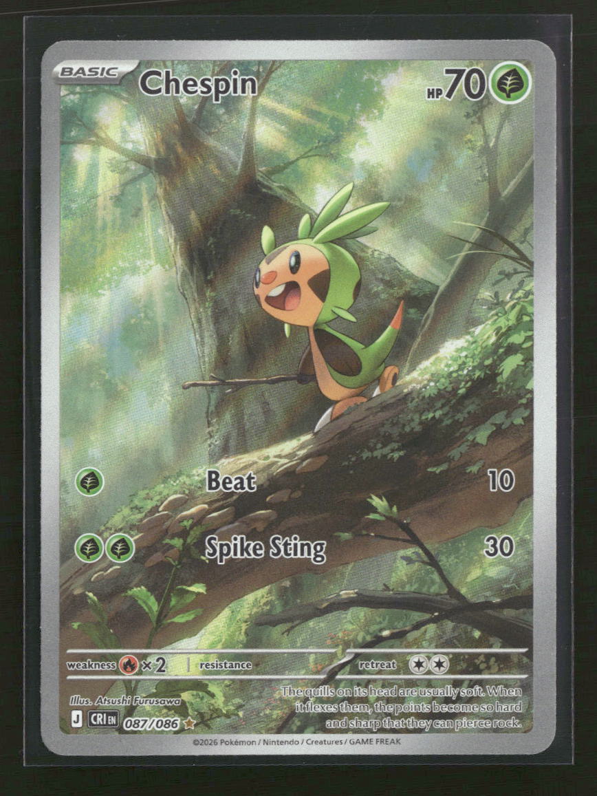 ME04: Chaos Rising Chespin #087/086