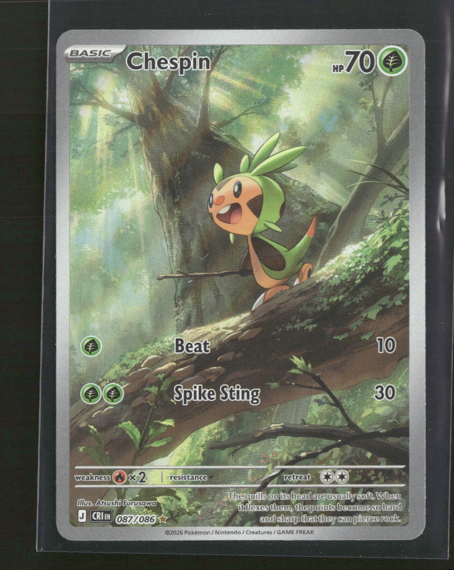 ME04: Chaos Rising Chespin #087/086