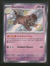 SV: Paldean Fates Dachsbun #161/091