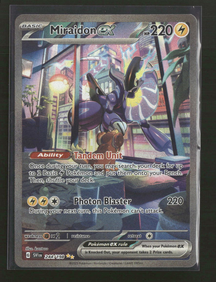 SV01: Scarlet & Violet Base Set Miraidon ex #244/198