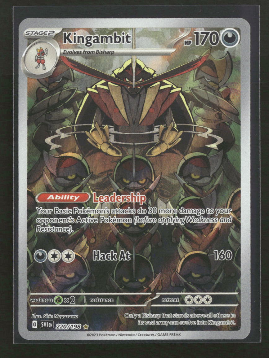 SV01: Scarlet & Violet Base Set Kingambit #220/198