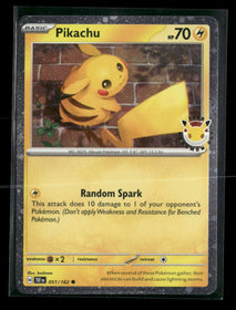 Miscellaneous Cards & Products Pikachu (Pokemon Day 2026) #051/162