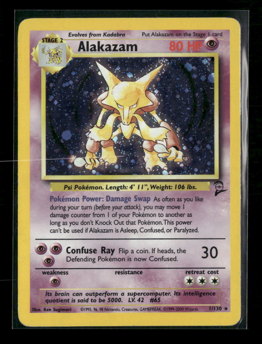 Base Set 2 Alakazam #001/130