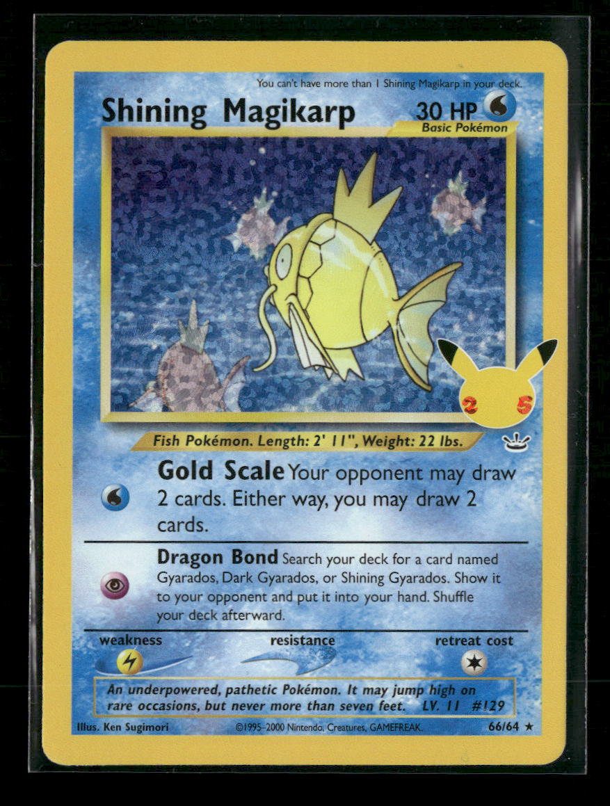 Celebrations: Classic Collection Shining Magikarp #66/64