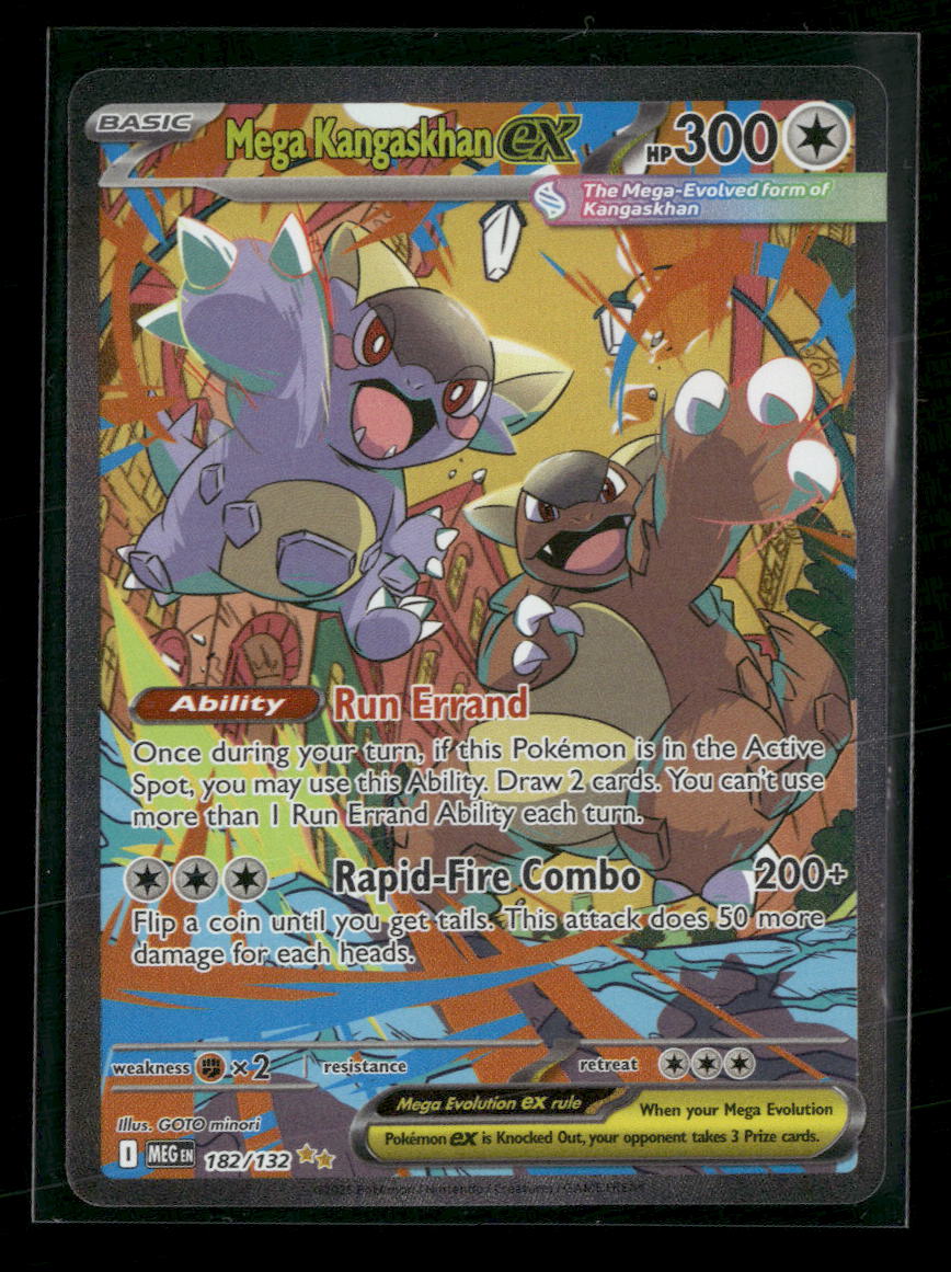 ME01: Mega Evolution Mega Kangaskhan ex #182/132