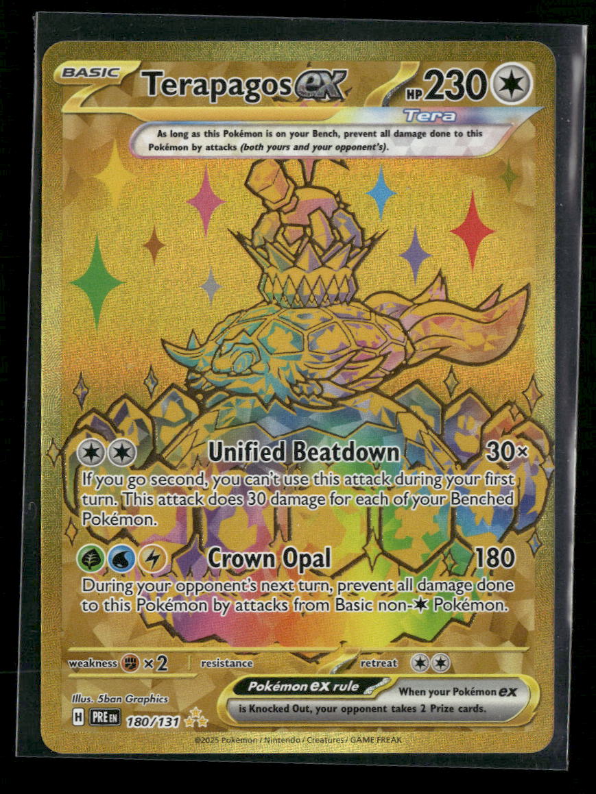 SV: Prismatic Evolutions Terapagos ex #180/131