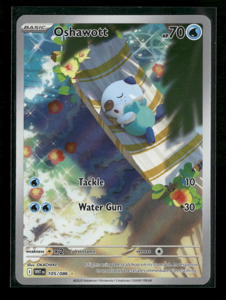 SV: White Flare Oshawott #105/086