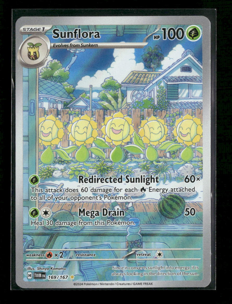 SV06: Twilight Masquerade Sunflora #169/167