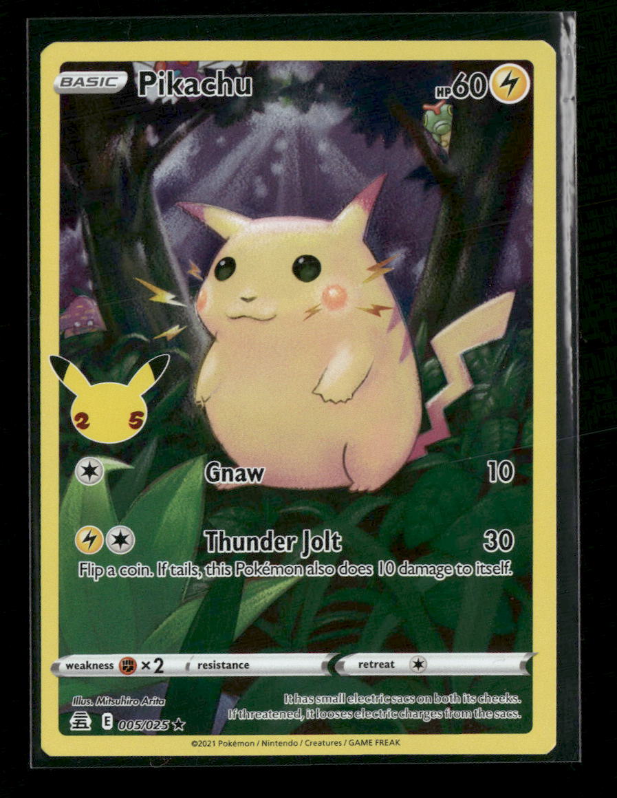 Celebrations Pikachu #005/025