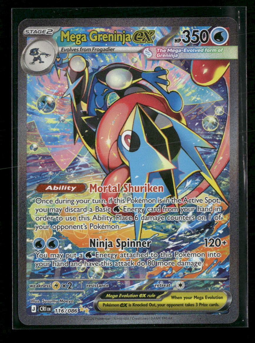 ME04: Chaos Rising Mega Greninja ex #116/086