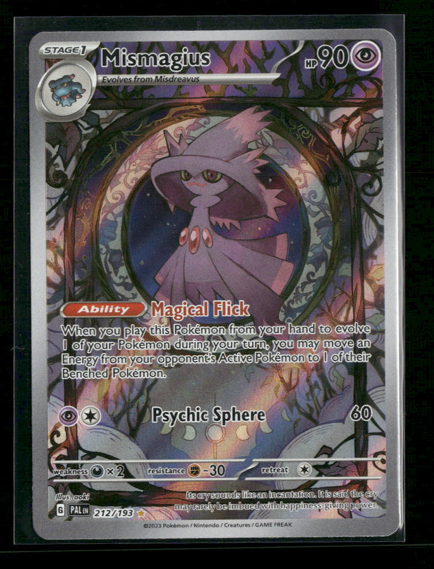SV02: Paldea Evolved Mismagius #212/193