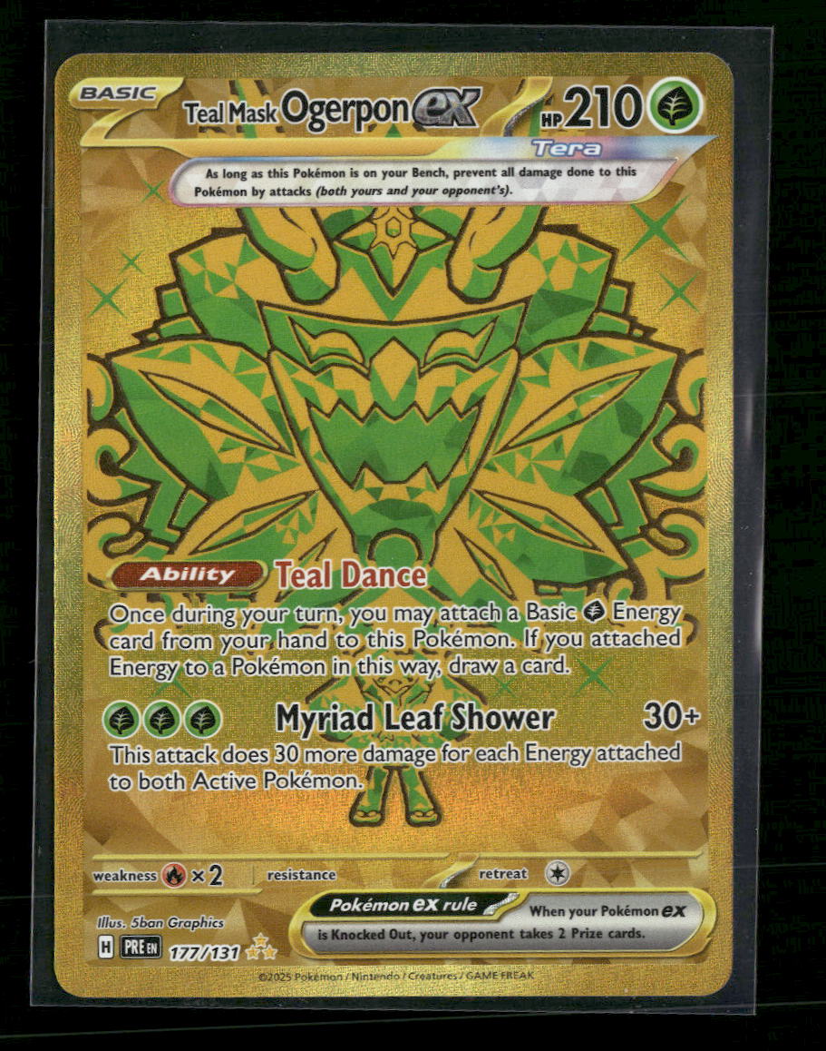 SV: Prismatic Evolutions Teal Mask Ogerpon ex #177/131