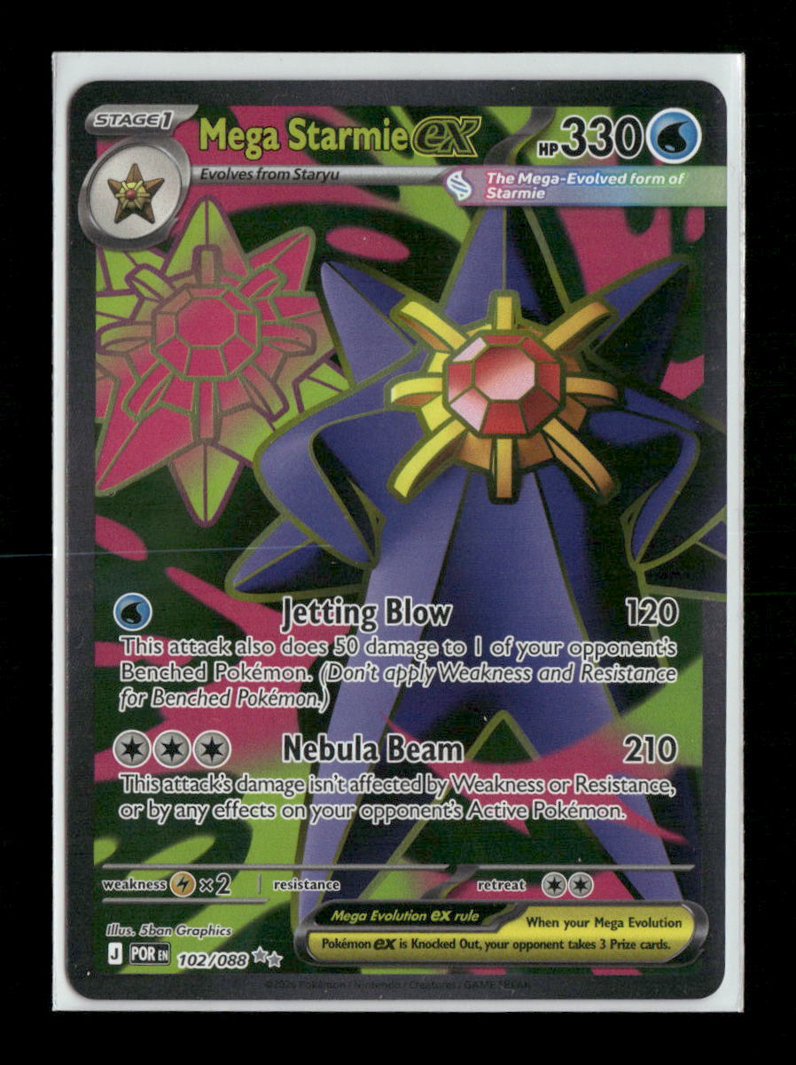 ME03: Perfect Order Mega Starmie ex #102/088