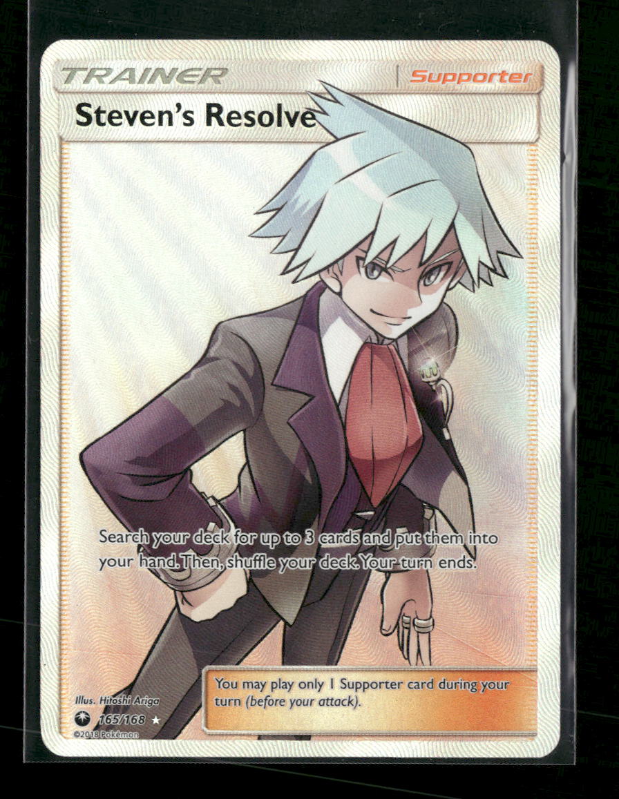 SM - Celestial Storm Steven's Resolve (Full Art) #165/168