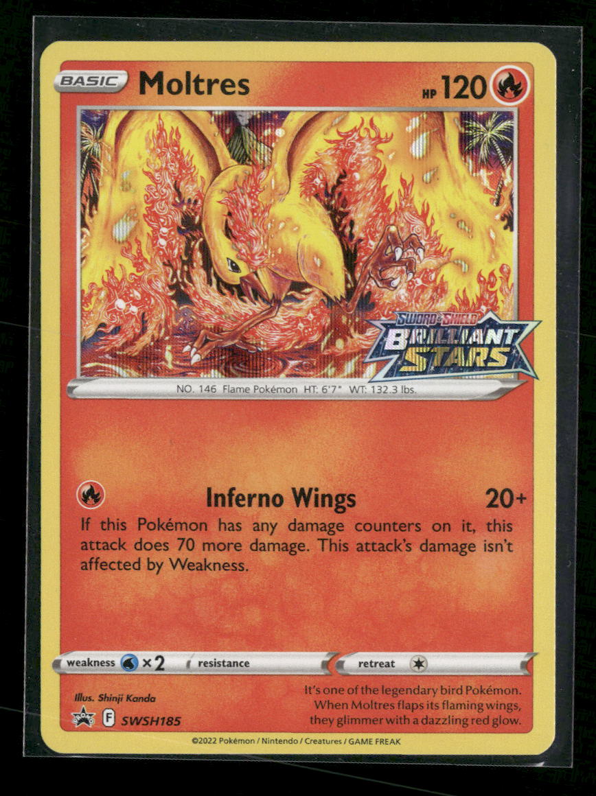 SWSH: Sword & Shield Promo Cards Moltres #SWSH185