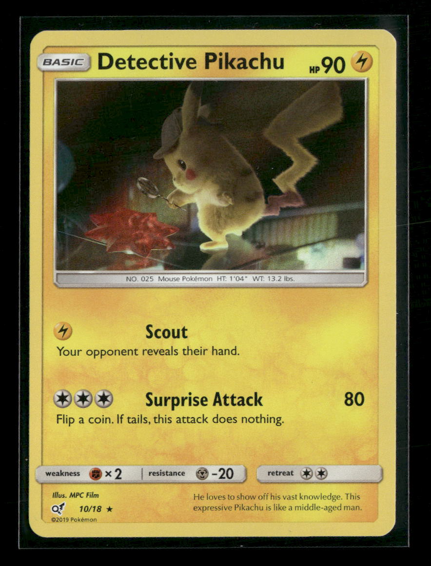 Detective Pikachu Detective Pikachu #10/18