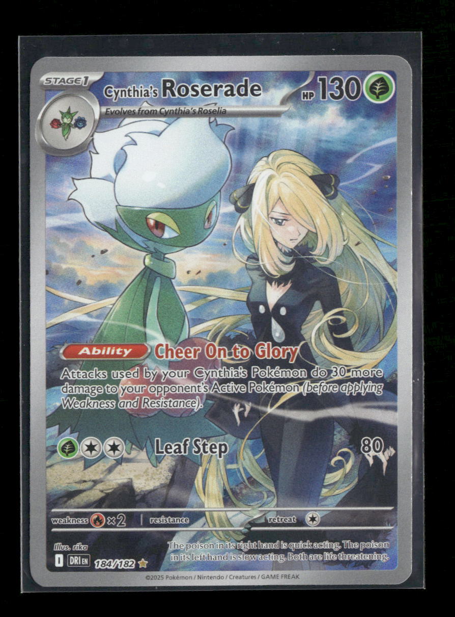 SV10: Destined Rivals Cynthia's Roserade #184/182