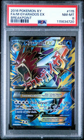2016 Pokemon Xy Breakpoint Breakpoint Fa/M Gyarados Ex 8 PSA #115