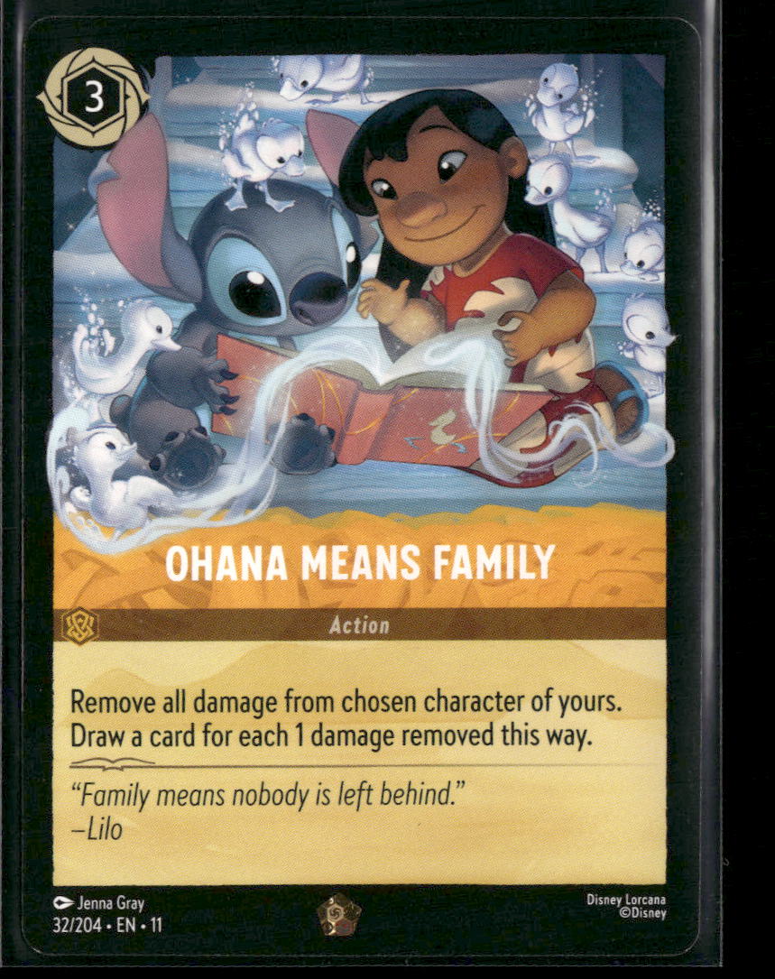 Winterspell Ohana Means Family #32/204
