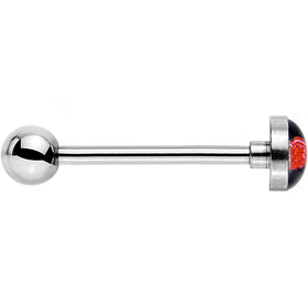 Officially Licensed NHL Detroit Red Wings Logo Tongue Ring