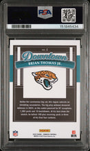 2025 Panini Donruss Downtown Brian Thomas Jr. 9 PSA #2