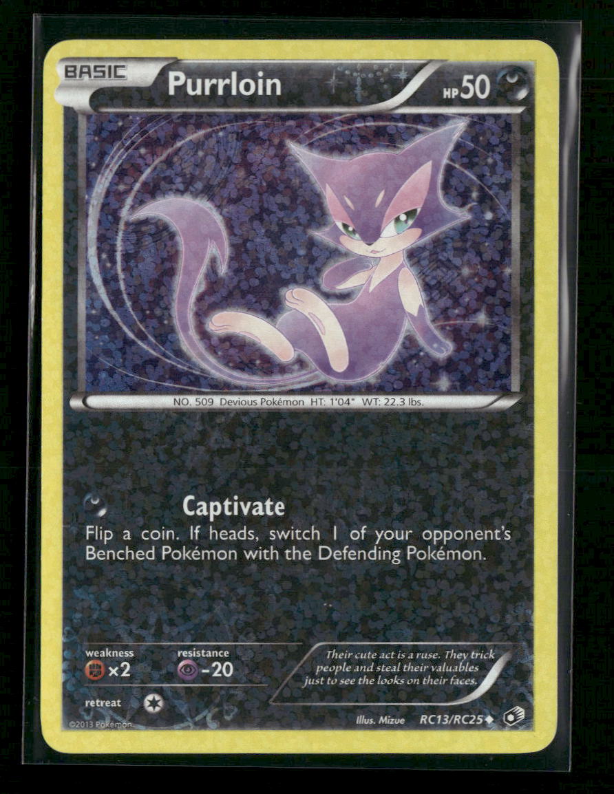 Legendary Treasures: Radiant Collection Purrloin #RC13/RC25
