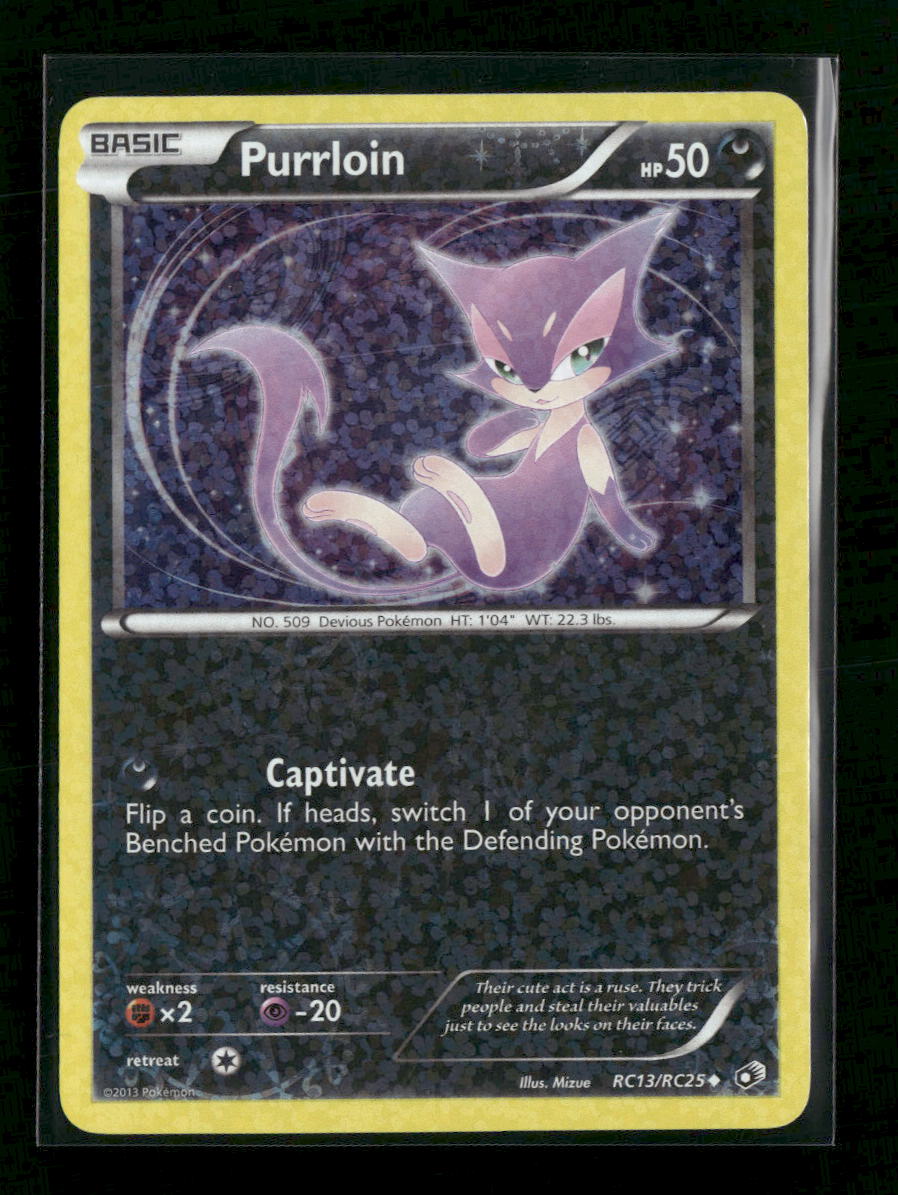 Legendary Treasures: Radiant Collection Purrloin #RC13/RC25