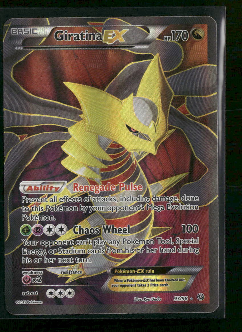 XY - Ancient Origins Giratina EX (93 Full Art) #93/98