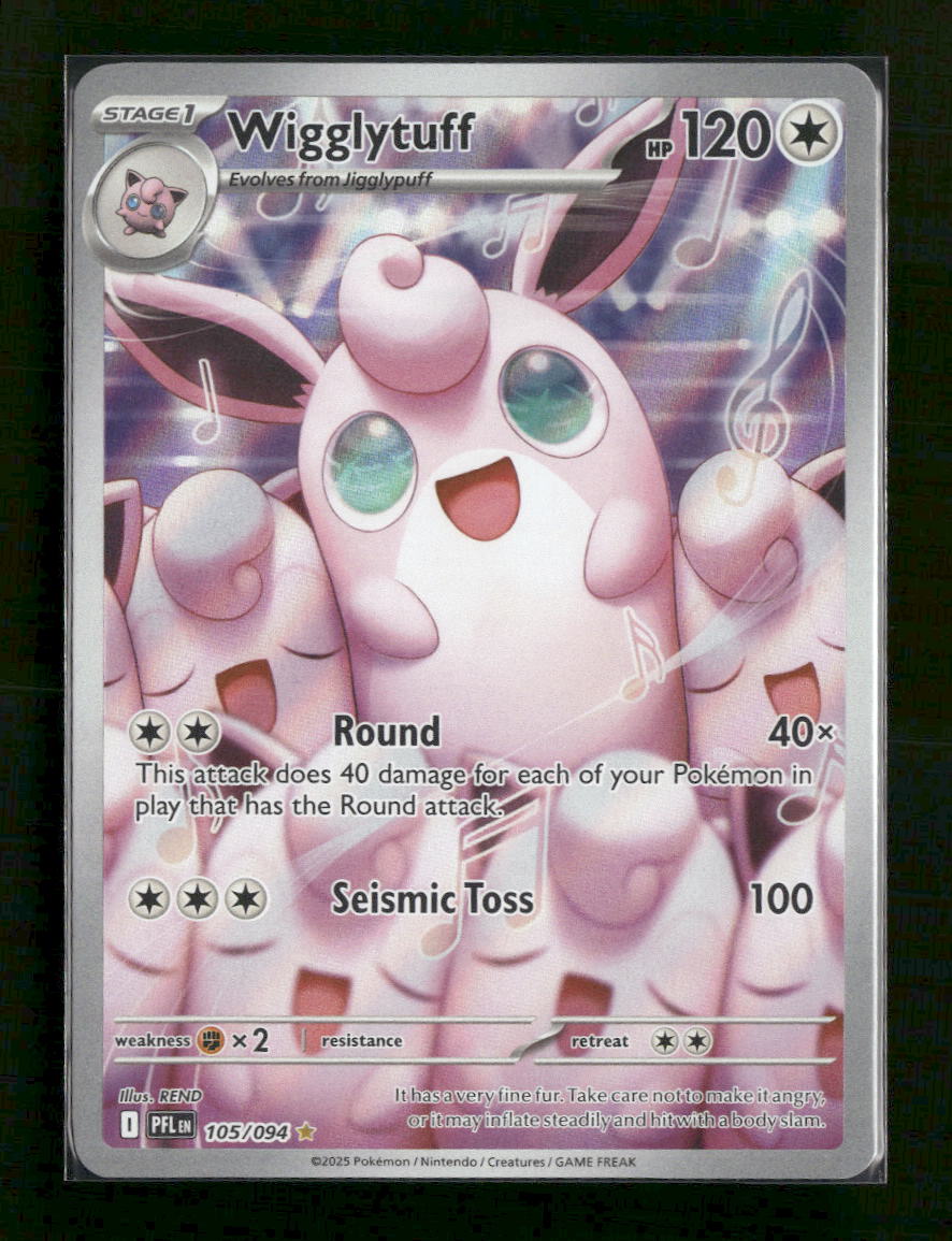 ME02: Phantasmal Flames Wigglytuff #105/094