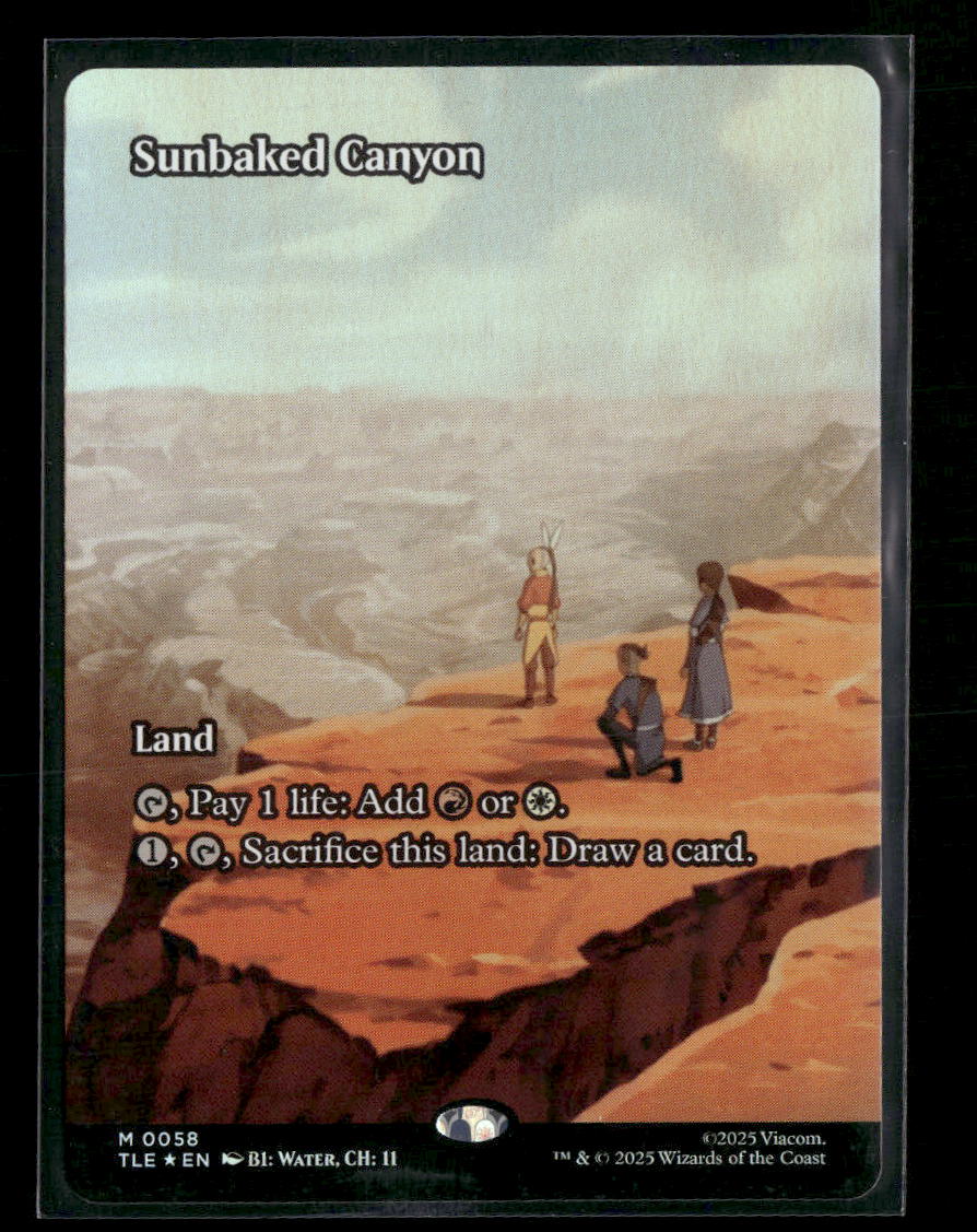 Avatar: The Last Airbender: Eternal-Legal Sunbaked Canyon (Borderless) #58