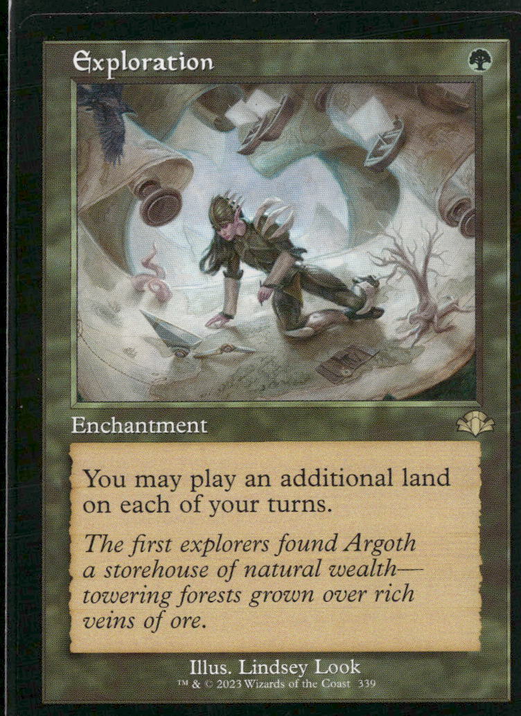 Dominaria Remastered Exploration (Retro Frame) #339