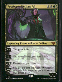 Secrets of Strixhaven Professor Dellian Fel #214
