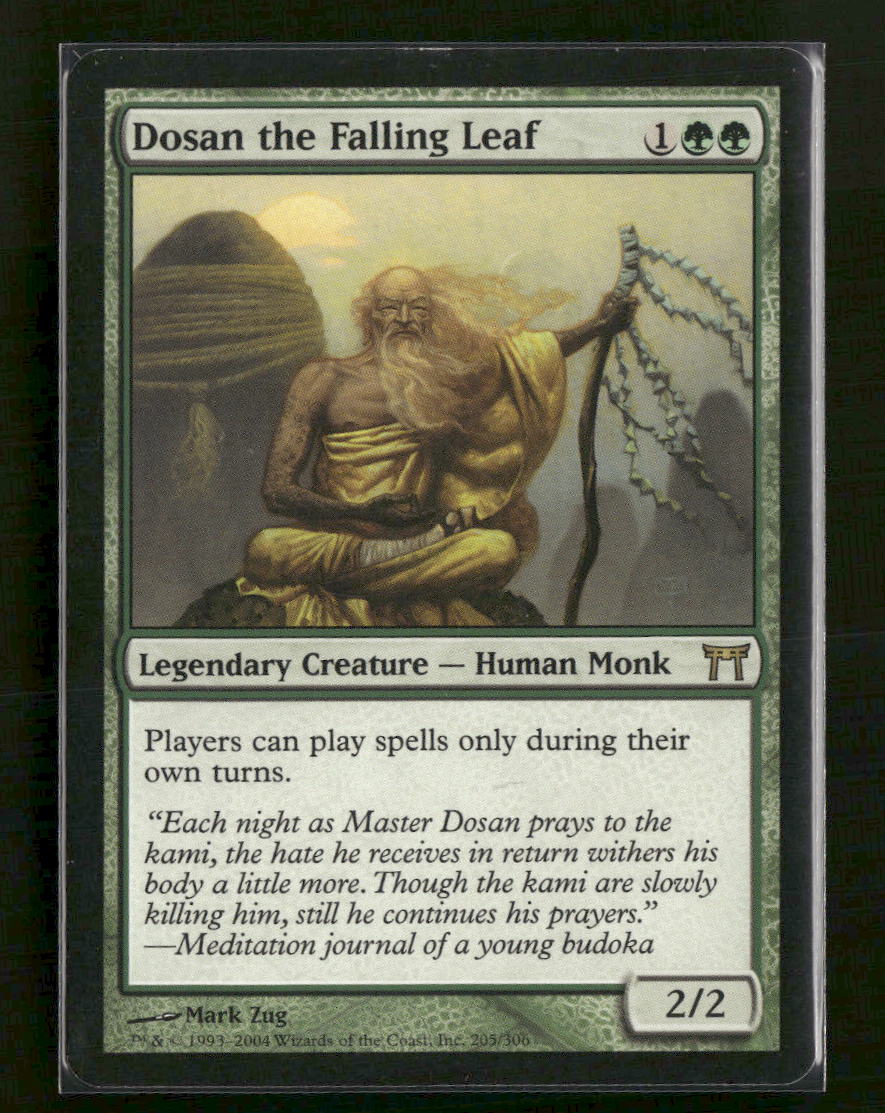 Champions of Kamigawa Dosan the Falling Leaf #205