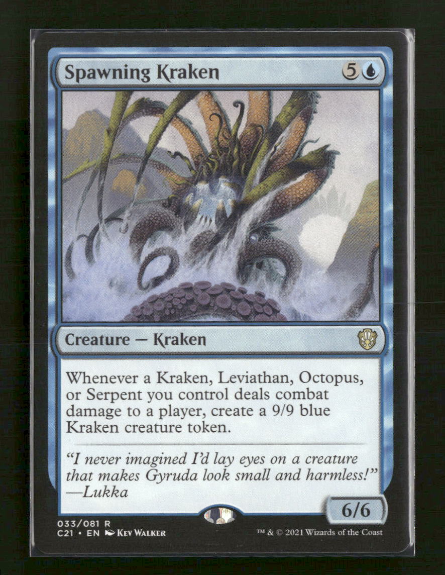 Commander 2021 Spawning Kraken #33