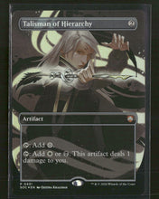 Commander: Secrets of Strixhaven Talisman of Hierarchy (Borderless) #431