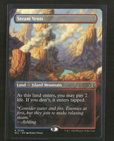 Lorwyn Eclipsed Steam Vents (Borderless) #348
