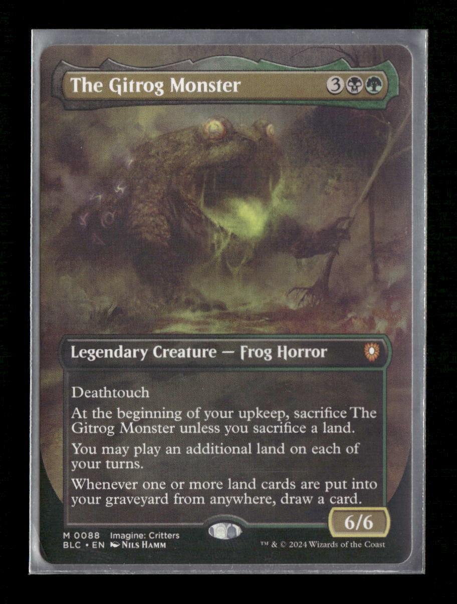 Commander: Bloomburrow The Gitrog Monster (Borderless) #88