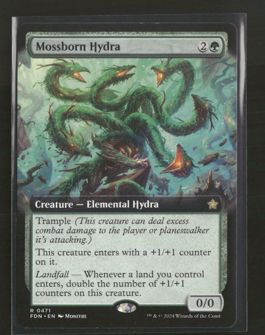 Foundations Mossborn Hydra (Extended Art) #471